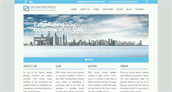 Desktop Screenshot of pro-partnership.com